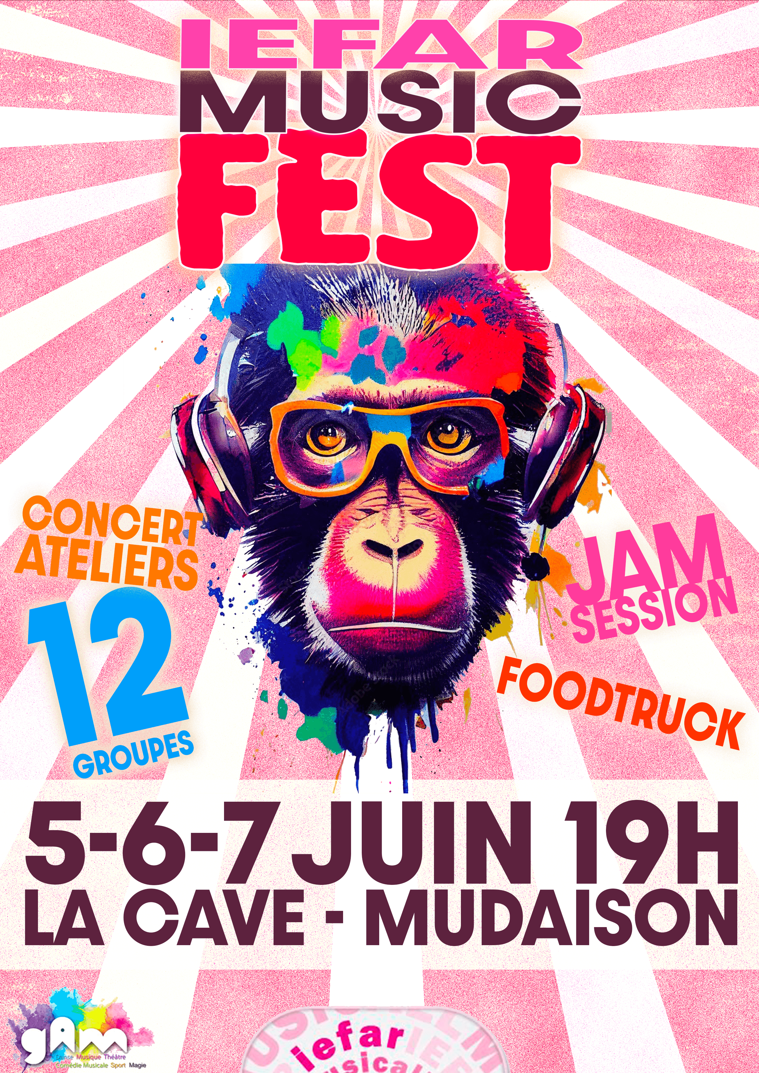 Affiche iEFAR Music Fest 2024