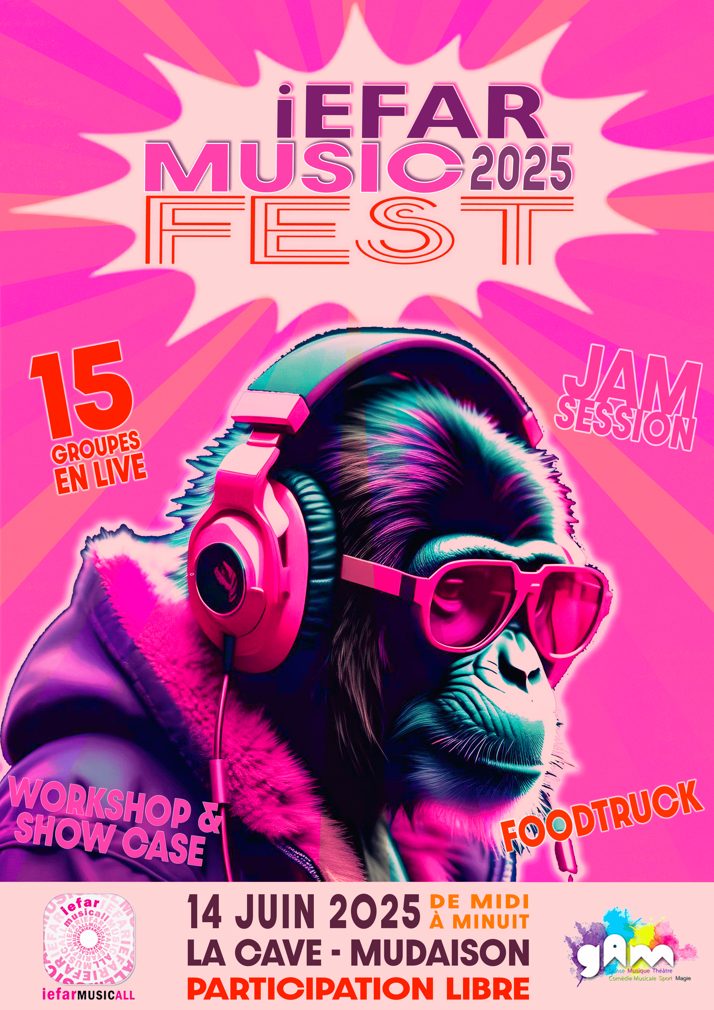 Affiche iEFAR Music Fest 2025